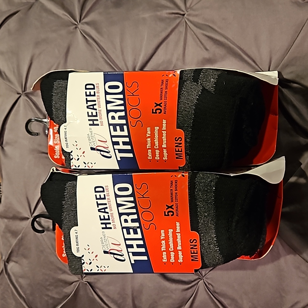 2 packs-Thermo Socks